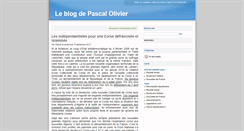 Desktop Screenshot of blog.pascalolivier.fr